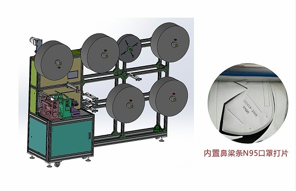 灵科N95口罩机半自动  灵科N95口罩机半自动
