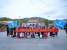 国货替代·掘金2024——灵科超声波普陀寺祈福团建活动圆满成功！