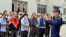 筑牢防线 守护生命｜灵科超声波开展全员消防应急演练