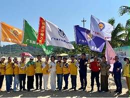 扶残服务 | 趣享运动，共浴阳光！广东省第十届盲人沙滩趣味运动会在珠海举行
