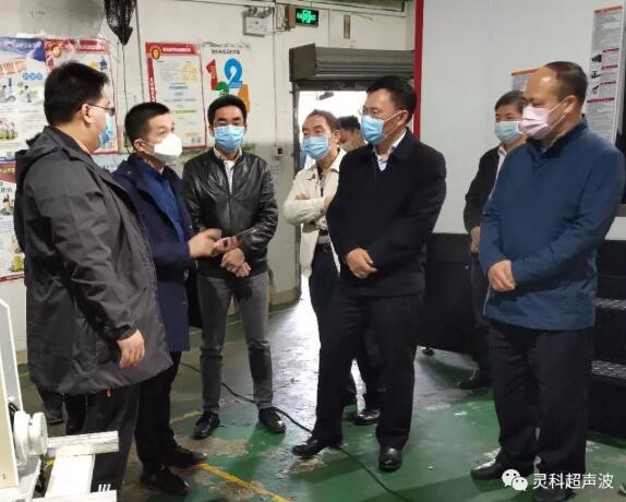 张宜生副市长一线督导抗疫物资生产 张宜生副市长一线督导抗疫物资生产