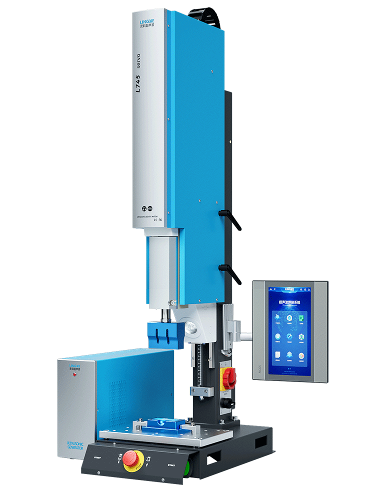 灵科伺服超声波塑料焊接机 40kHz-1200W L745 Servo  伺服超声波