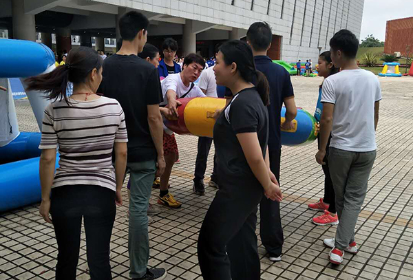 灵科企业参加园区运动会 灵科企业参加园区运动会