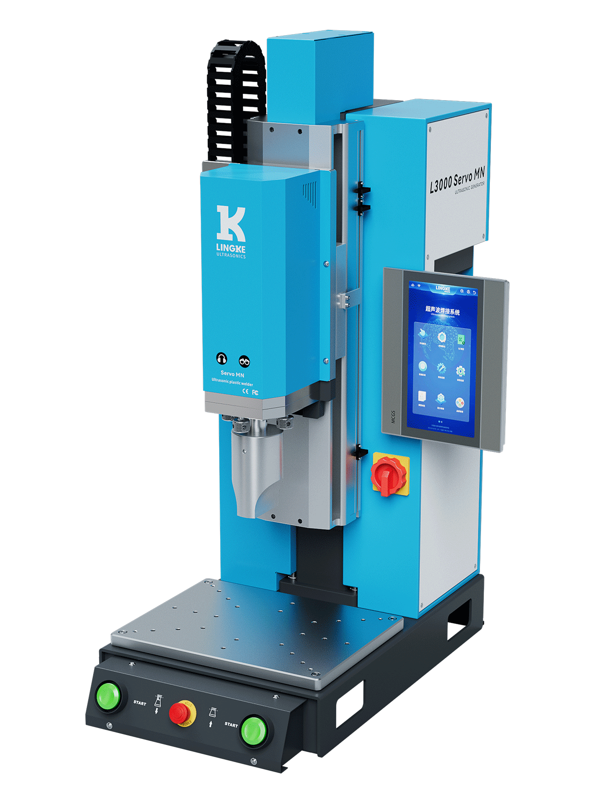 15kHz-2600/3200W L3000 Servo MN 灵科伺服超声波焊接机 15kHz-2600/3200W L3000 Servo MN 灵科伺服超声波焊接机