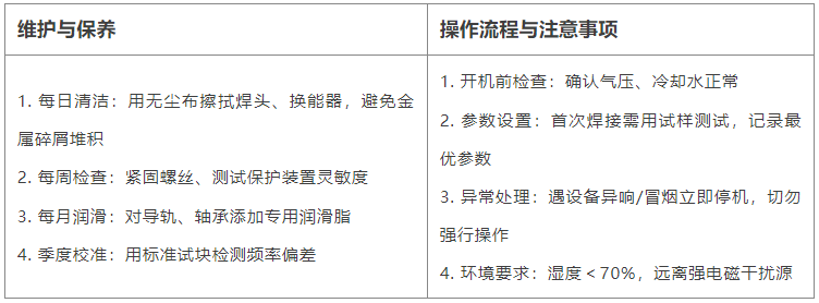 超声波焊接机维护 超声波焊接机维护