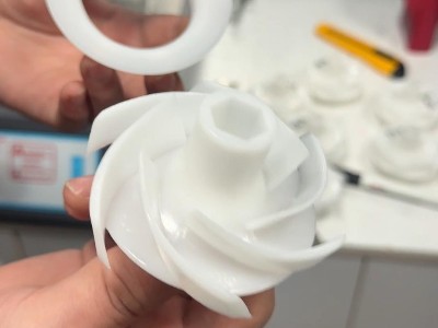 叶轮塑料焊接