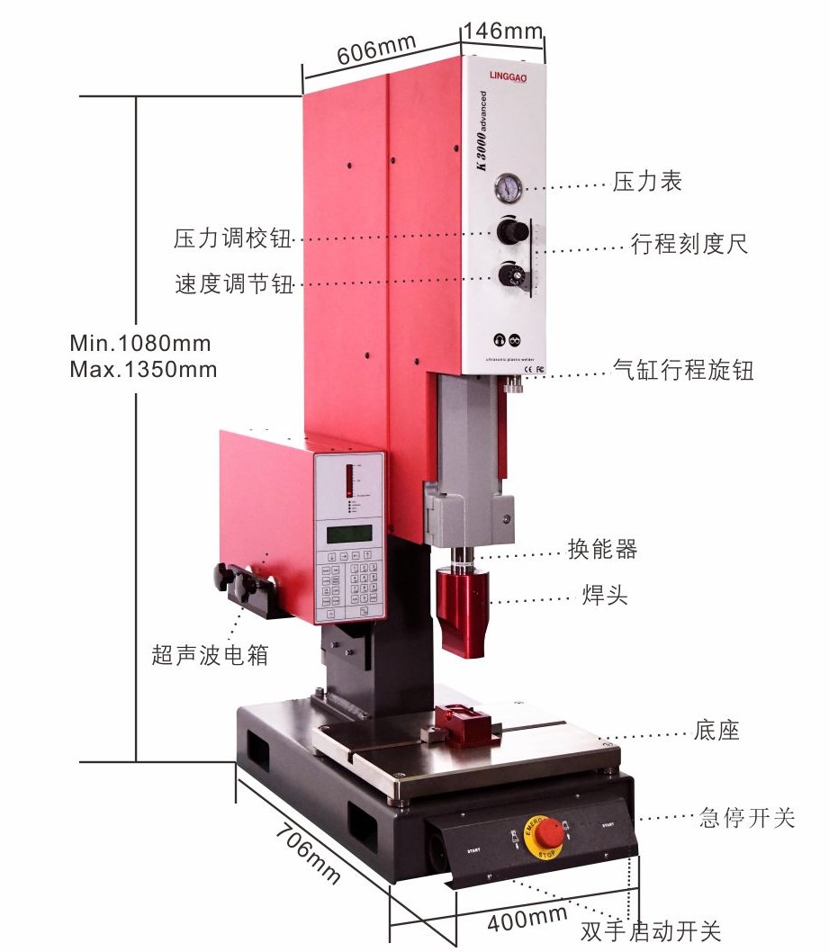 K3000 Advanced灵高超声波塑焊机 K3000 Advanced灵高超声波塑焊机